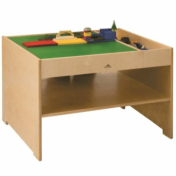 Whitney Brothers WB1359 27 3/4'' x 21.5'' x 22'' Kids' Wood Construction Site Table 9461359